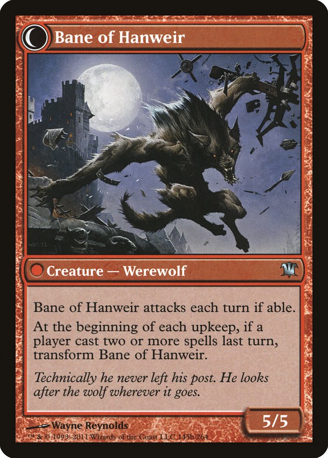 Hanweir Watchkeep // Bane of Hanweir (Innistrad #145)