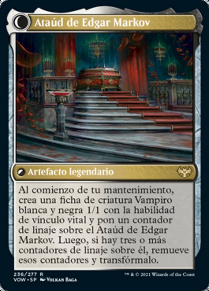 Ataúd de Edgar Markov