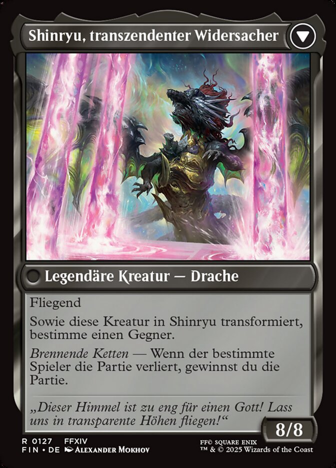 Shinryu, Transcendent Rival