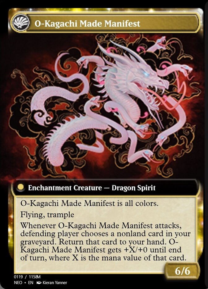 The Kami War // O-Kagachi Made Manifest (Magic Online Promos #98101)