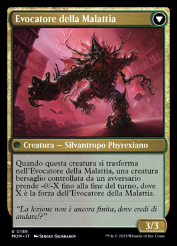 Evocatore della Malattia