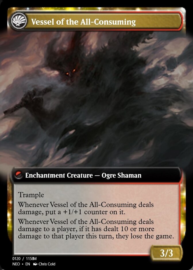 Hidetsugu Consumes All // Vessel of the All-Consuming (Magic Online Promos #98105)
