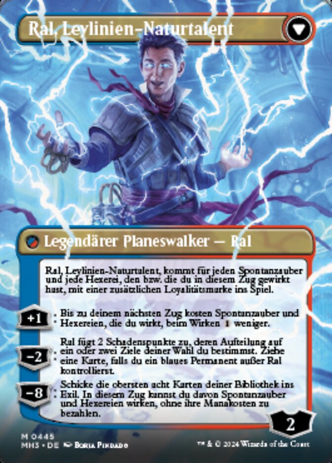 Ral, Monsoon Mage // Ral, Leyline Prodigy (Modern Horizons 3 #445)