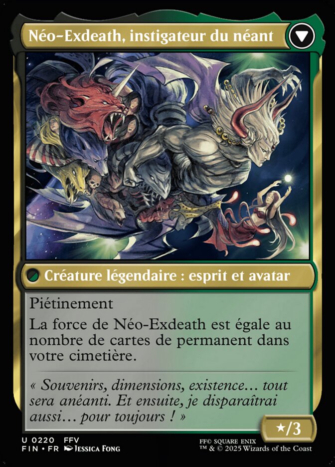 Neo Exdeath, Dimension's End
