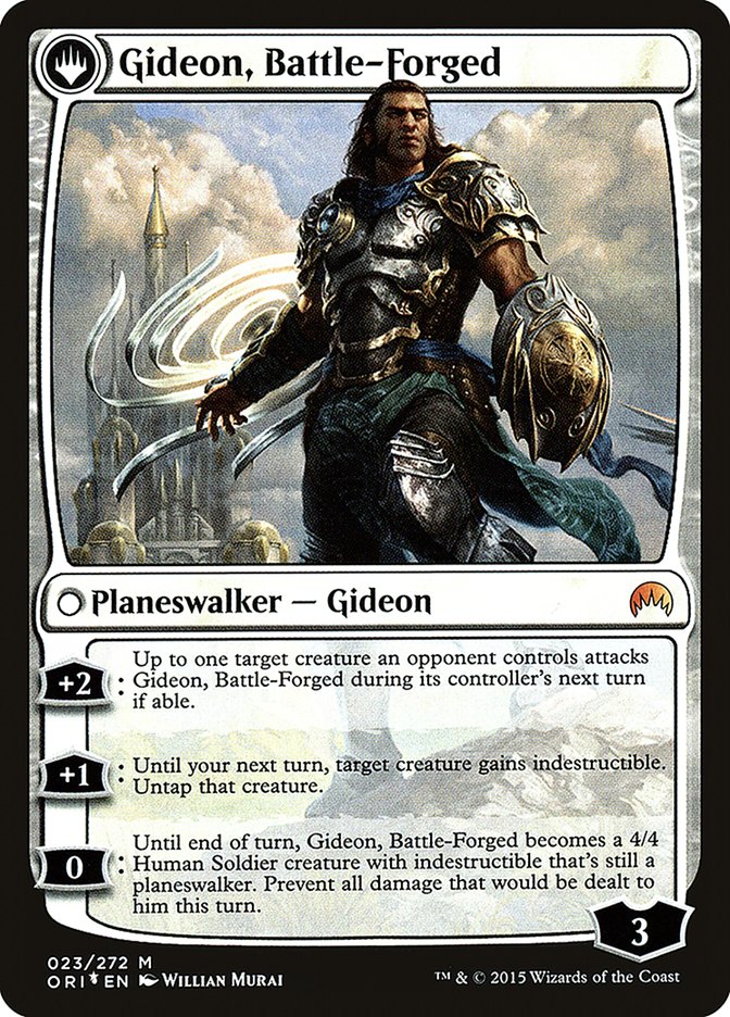 Kytheon, Hero of Akros // Gideon, Battle-Forged (Magic Origins Promos #23s)