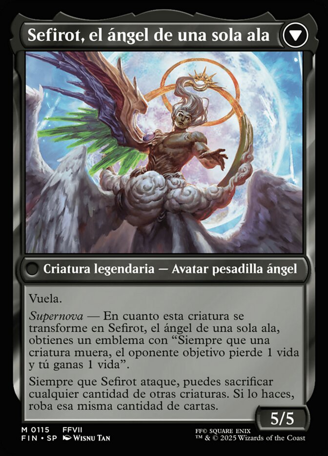 Sephiroth, One-Winged Angel