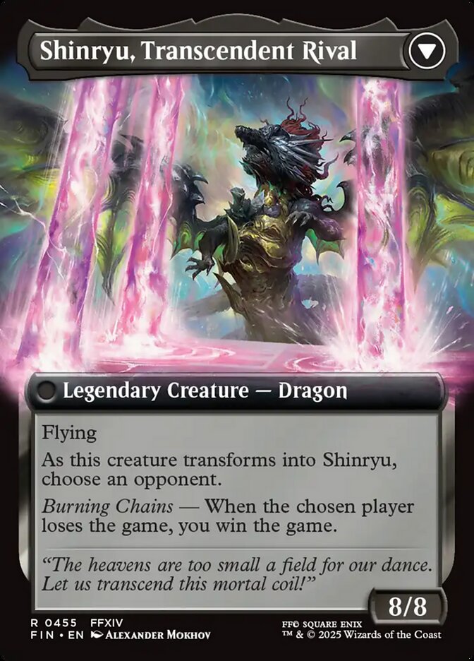 Shinryu, Transcendent Rival