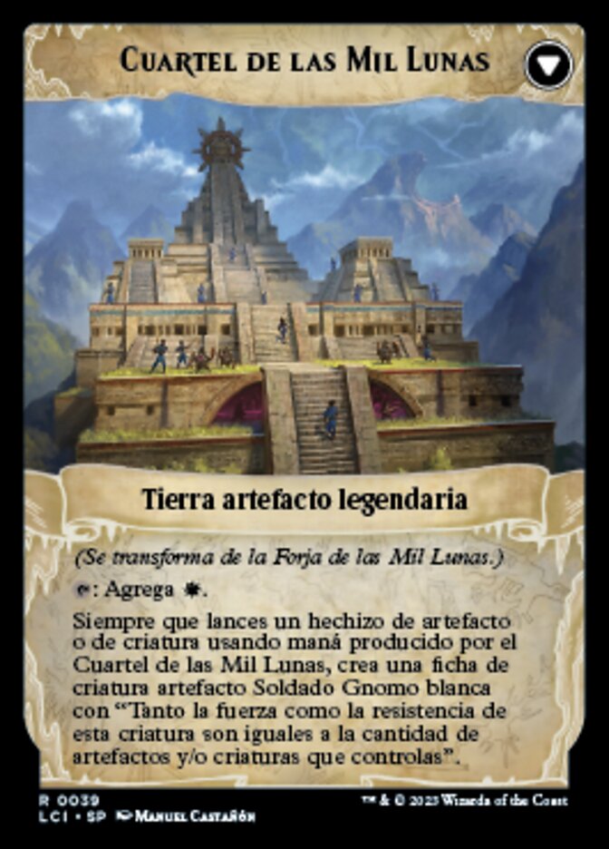 Thousand Moons Smithy // Barracks of the Thousand (The Lost Caverns of Ixalan #39)