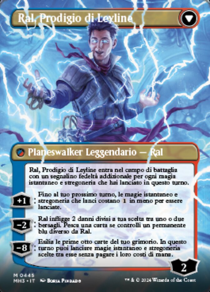 Ral, Monsoon Mage // Ral, Leyline Prodigy (Modern Horizons 3 #445)