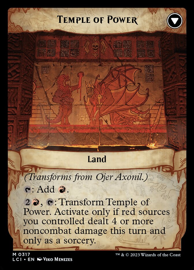 Ojer Axonil, Deepest Might // Temple of Power (The Lost Caverns of Ixalan #317)