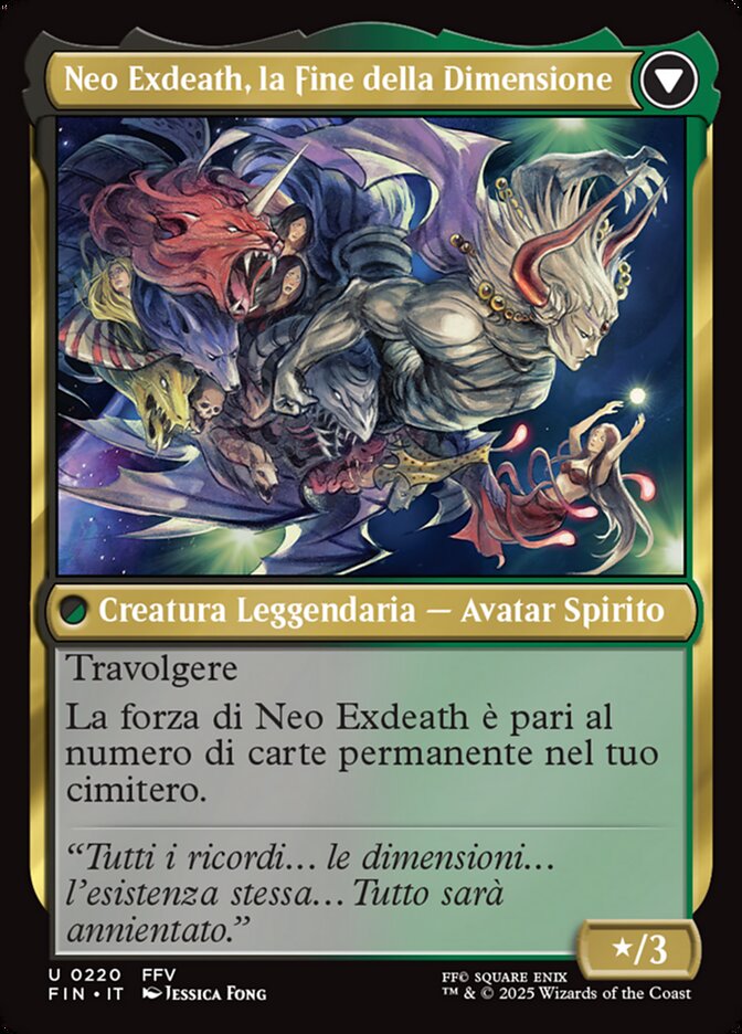 Neo Exdeath, Dimension's End