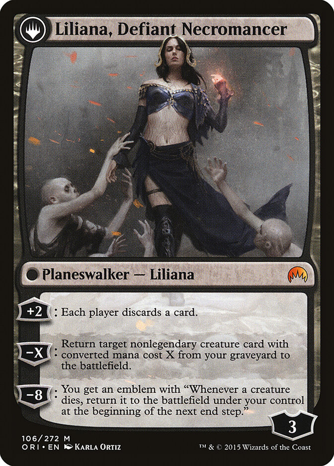 Liliana, Heretical Healer // Liliana, Defiant Necromancer (From Cute to Brute #17)