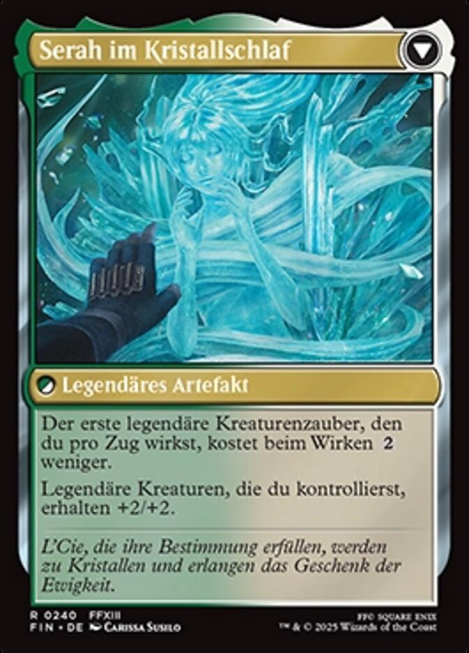 Serah im Kristallschlaf