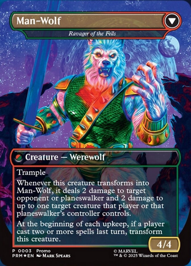 Huntmaster of the Fells // Ravager of the Fells - reverse side