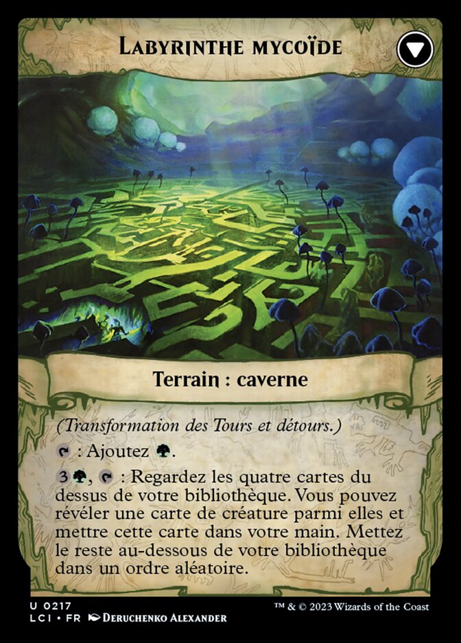 Twists and Turns // Mycoid Maze (The Lost Caverns of Ixalan #217)