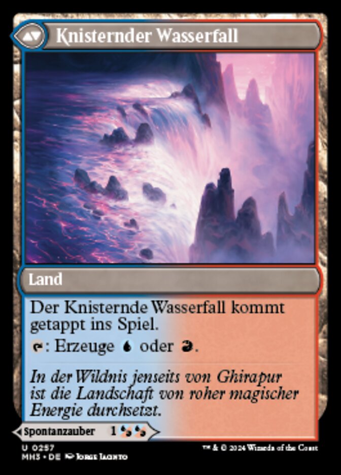 Rush of Inspiration // Crackling Falls (Modern Horizons 3 #257)