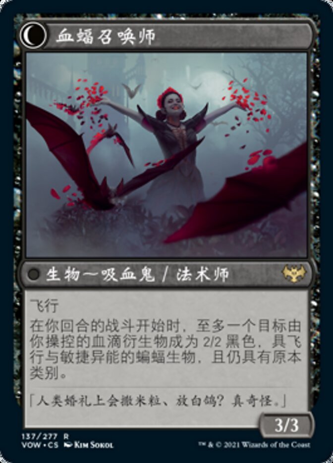 血蝠召唤师