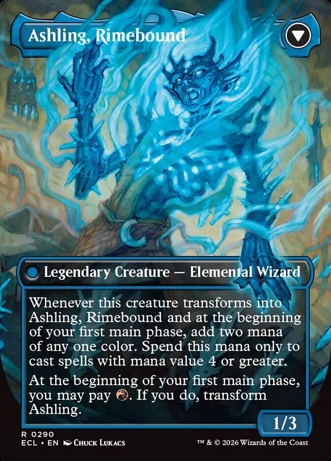 Ashling, Rekindled // Ashling, Rimebound - reverse side