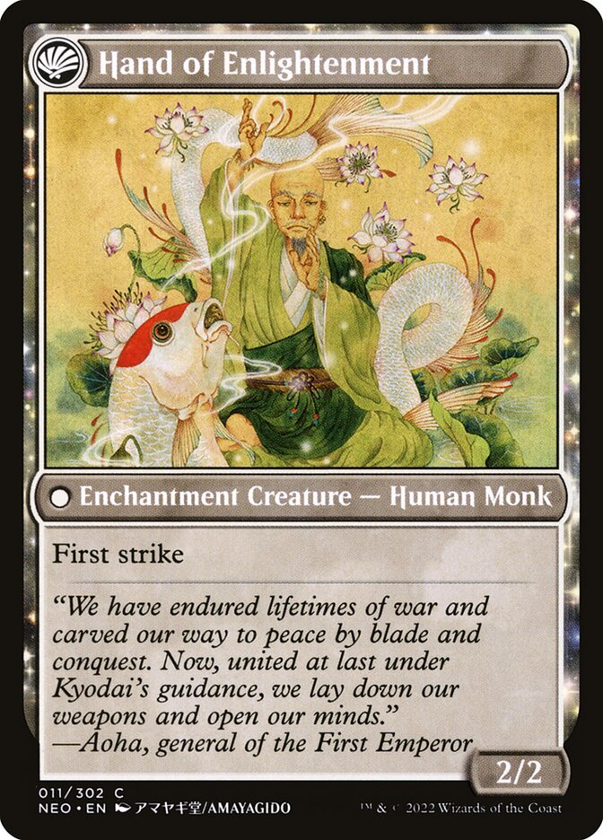 Era of Enlightenment // Hand of Enlightenment (Kamigawa: Neon Dynasty #11)