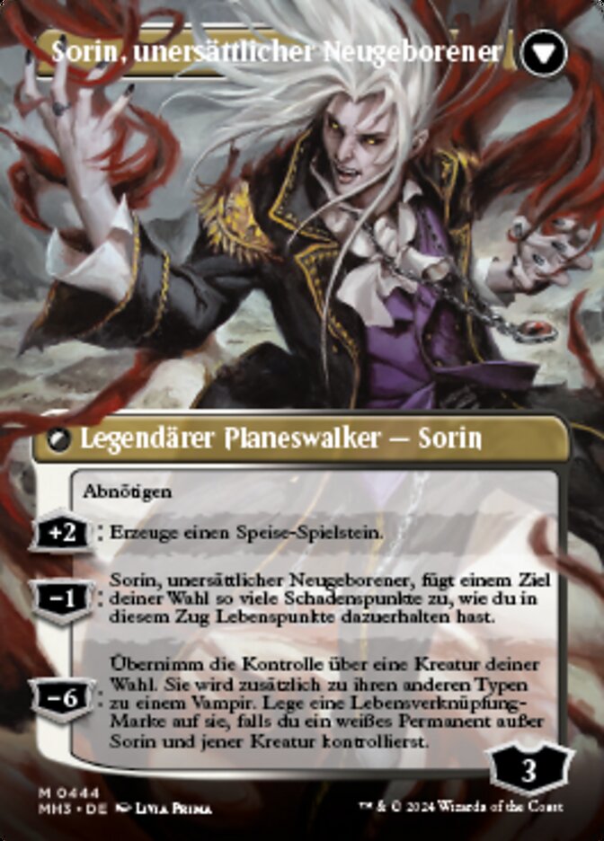 Sorin, unersättlicher Neugeborener