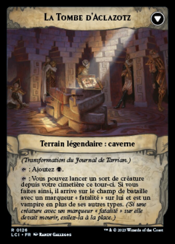 Tarrian's Journal // The Tomb of Aclazotz (The Lost Caverns of Ixalan #126)