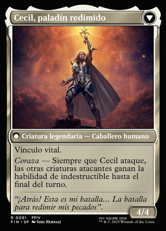 Cecil, Redeemed Paladin