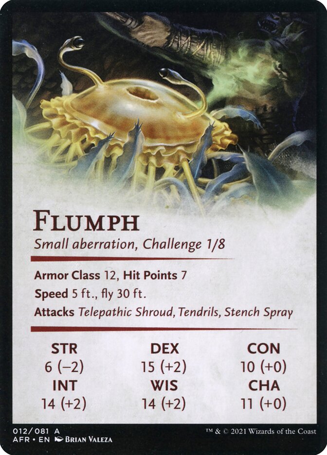 Flumph // Flumph (Adventures in the Forgotten Realms Art Series #12)