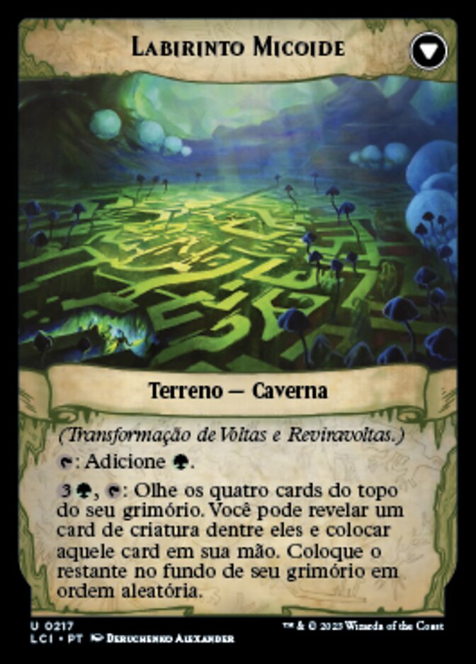 Twists and Turns // Mycoid Maze (The Lost Caverns of Ixalan #217)