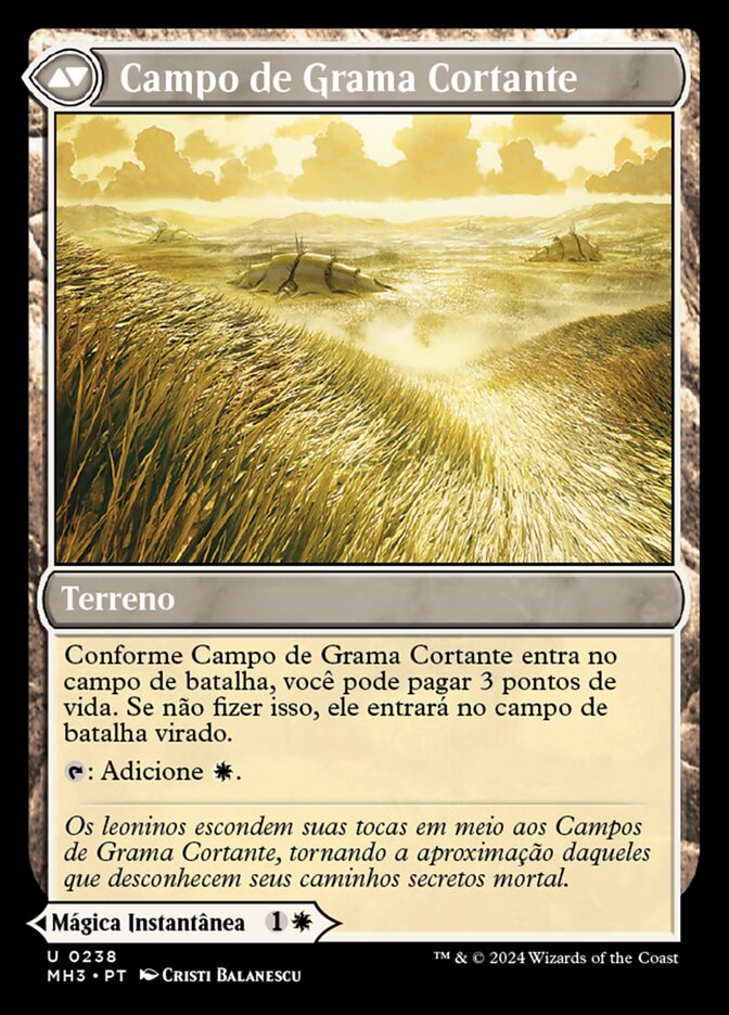 Campo de Grama Cortante