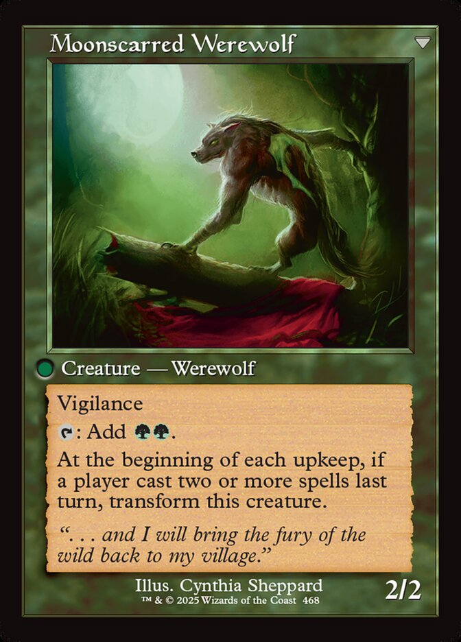 Moonscarred Werewolf