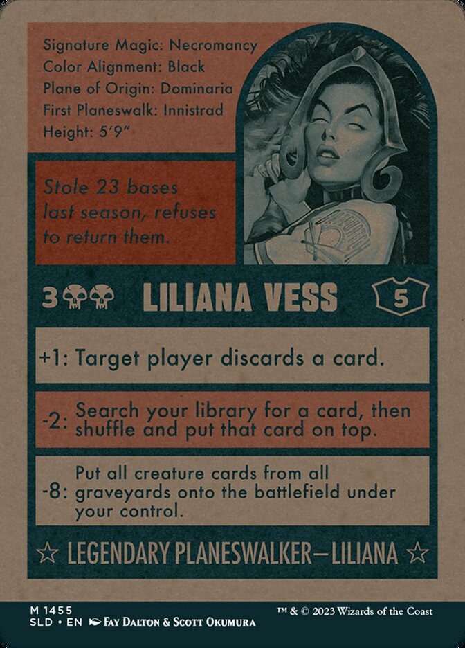 Liliana Vess // Liliana Vess (Secret Lair Drop #747)