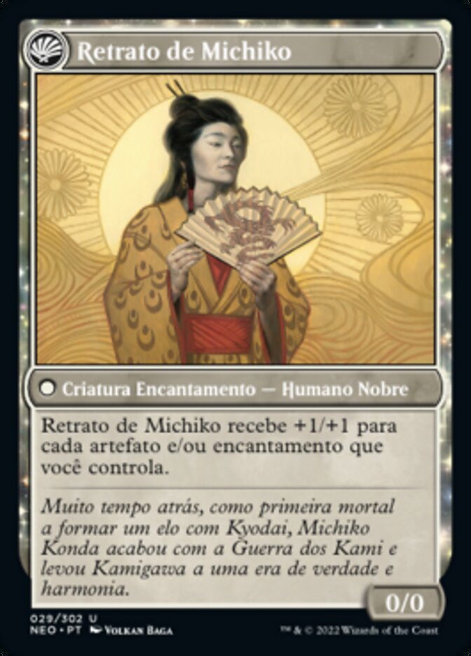 Retrato de Michiko