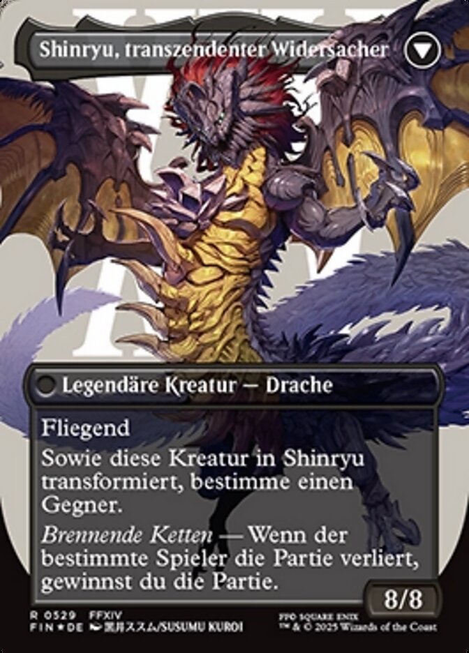 Shinryu, transzendenter Widersacher