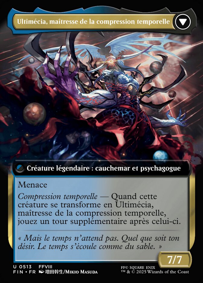 Ultimécia, maîtresse de la compression temporelle