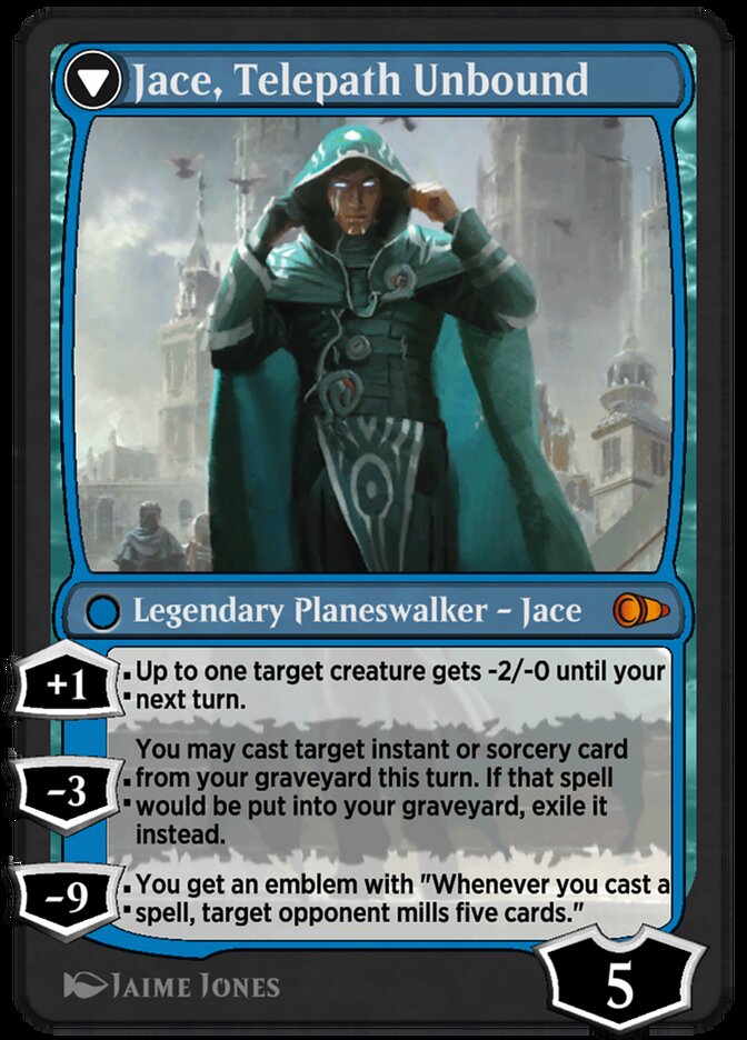 Jace, Vryn's Prodigy // Jace, Telepath Unbound (Pioneer Masters #94287)