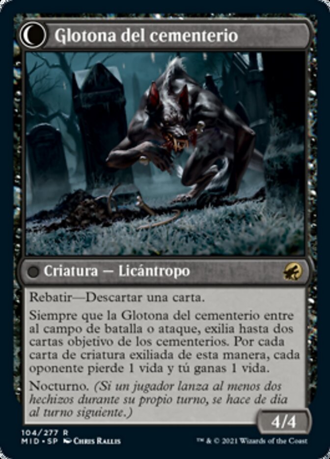 Glotona del cementerio