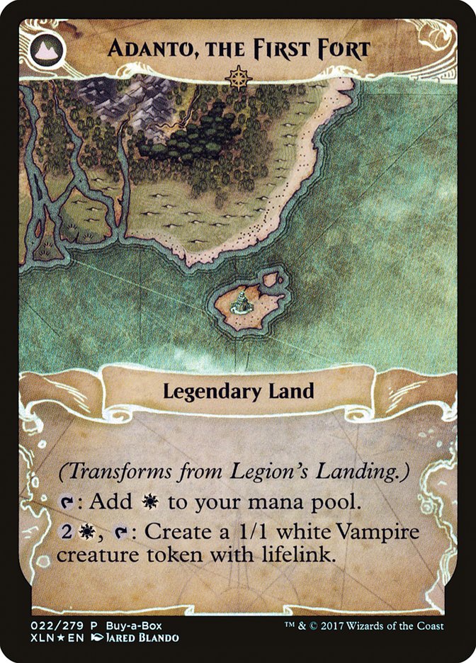 Legion's Landing // Adanto, the First Fort (XLN Treasure Chest #22)