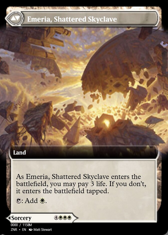 Emeria's Call // Emeria, Shattered Skyclave (Magic Online Promos #83860)