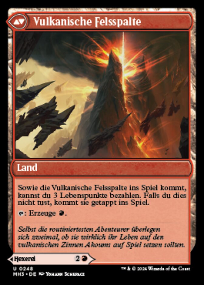 Sundering Eruption // Volcanic Fissure (Modern Horizons 3 #248)