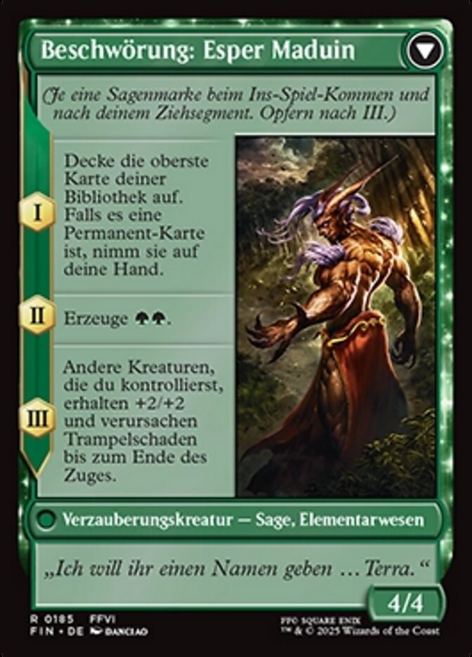 Beschwörung: Esper Maduin