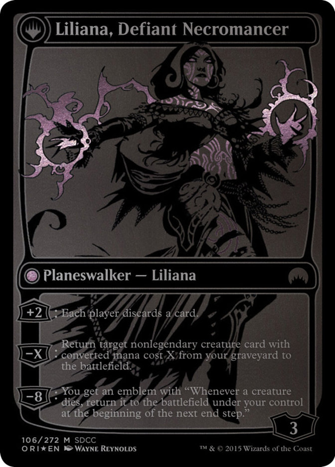 Liliana Heretical Healer Liliana Defiant Necromancer San Diego  Liliana Heretical Healer Liliana Defiant Necromancer San Diego