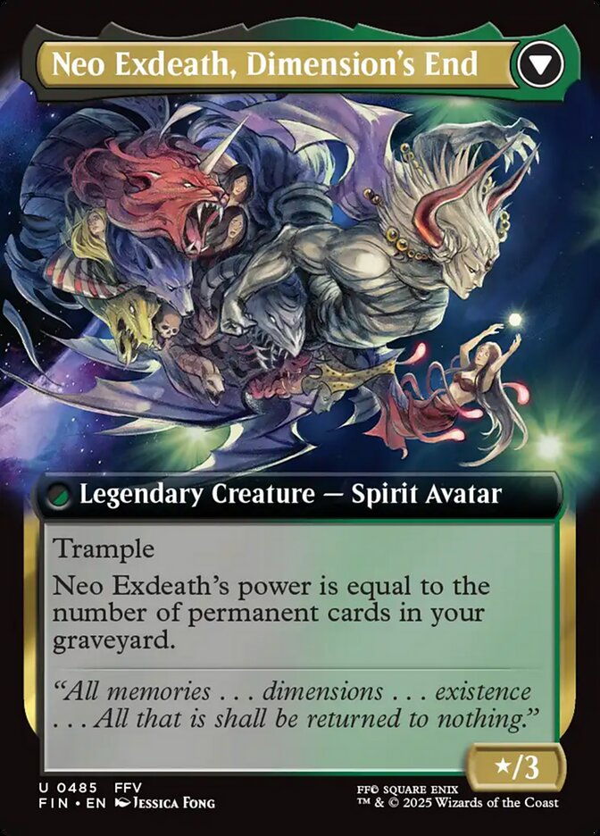 Exdeath, Void Warlock // Neo Exdeath, Dimension's End