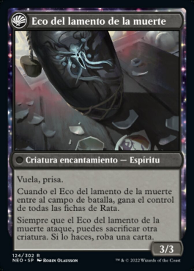 Eco del lamento de la muerte