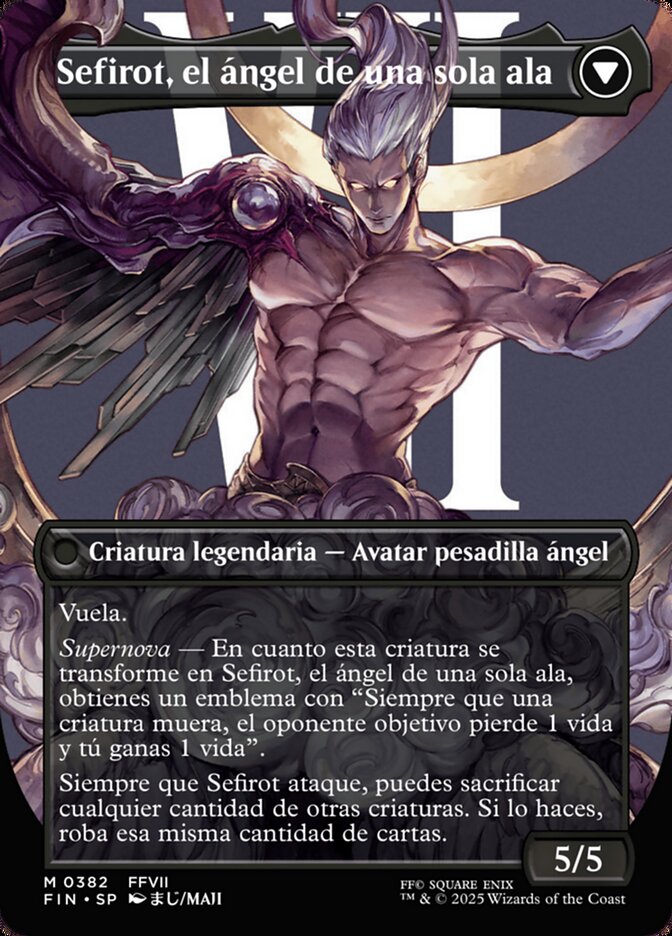 Sefirot, el ángel de una sola ala