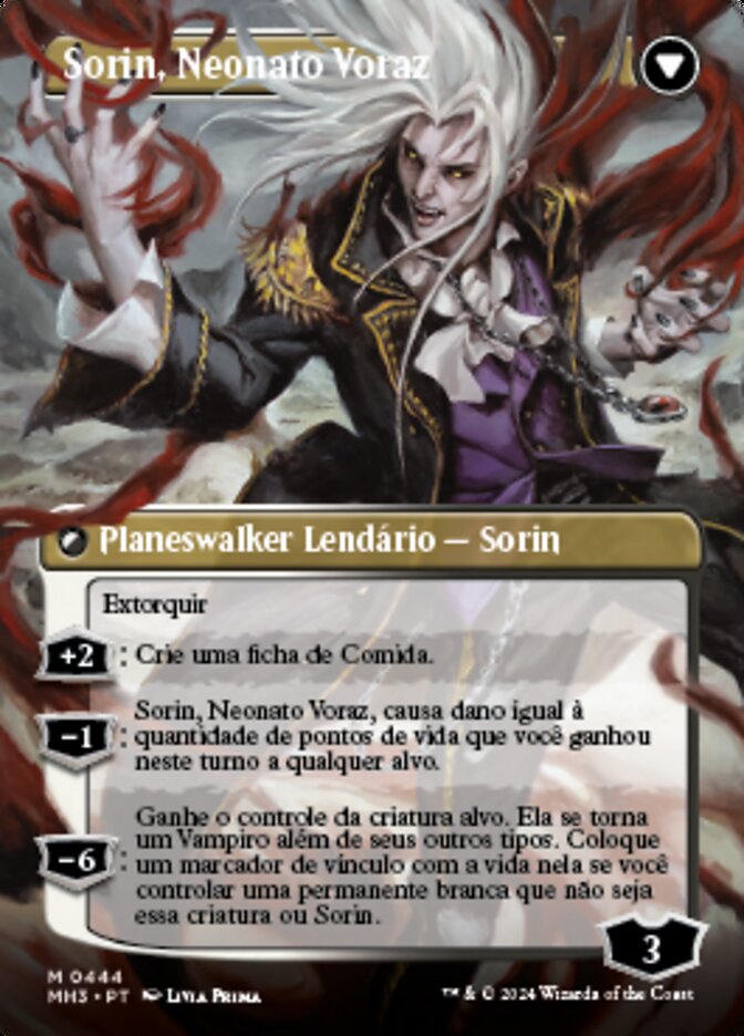 Sorin of House Markov // Sorin, Ravenous Neonate (Modern Horizons 3 #444)