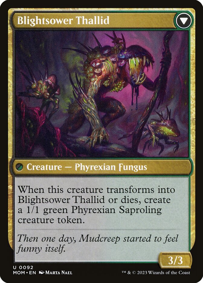 Blightreaper Thallid // Blightsower Thallid (MOM)