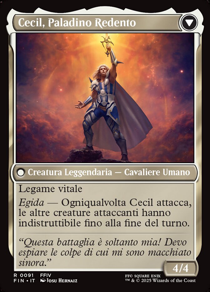 Cecil, Redeemed Paladin