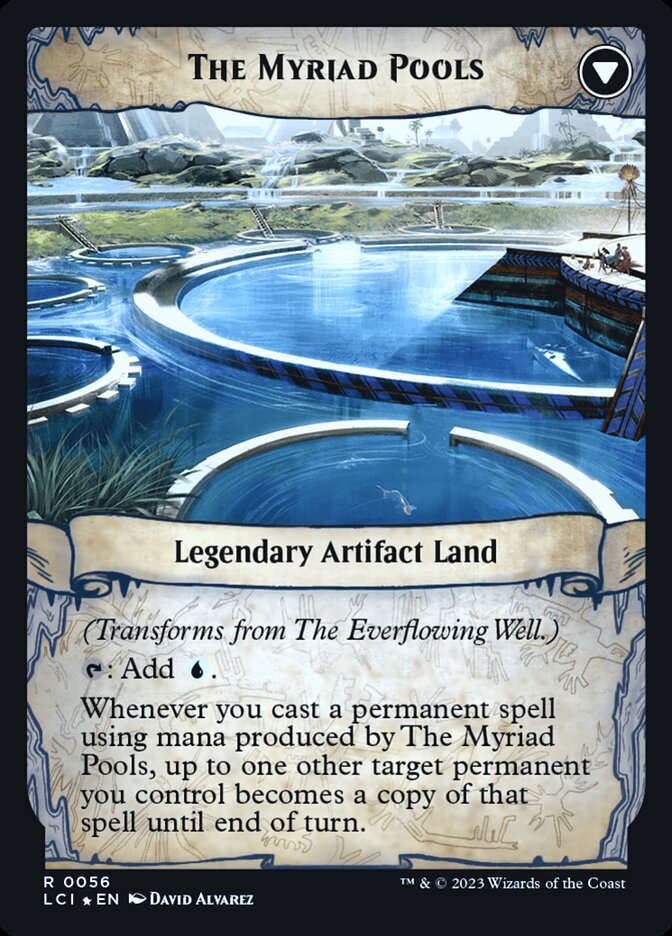 The Everflowing Well // The Myriad Pools (The Lost Caverns of Ixalan Promos #56s)