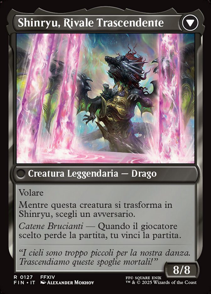 Shinryu, Transcendent Rival
