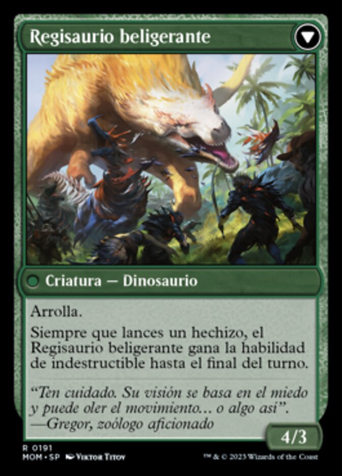 Regisaurio beligerante